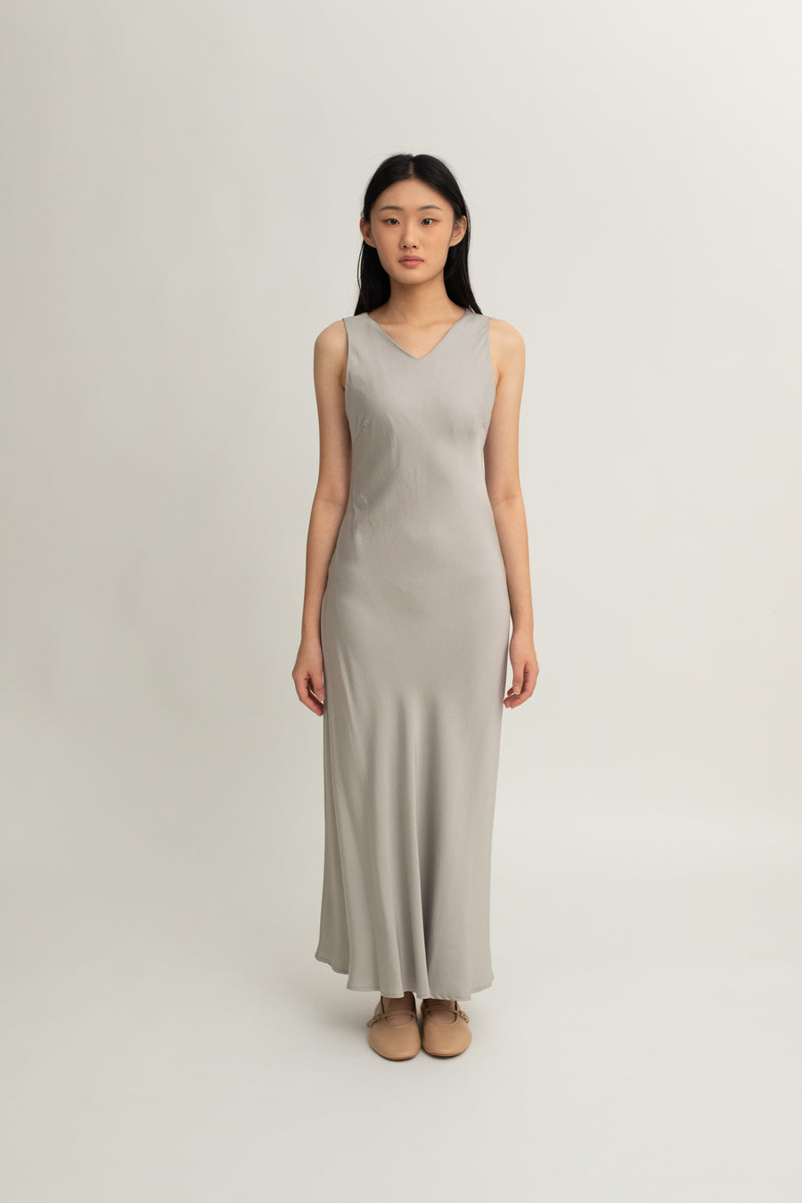 Adeline V-Neck Slip Dress