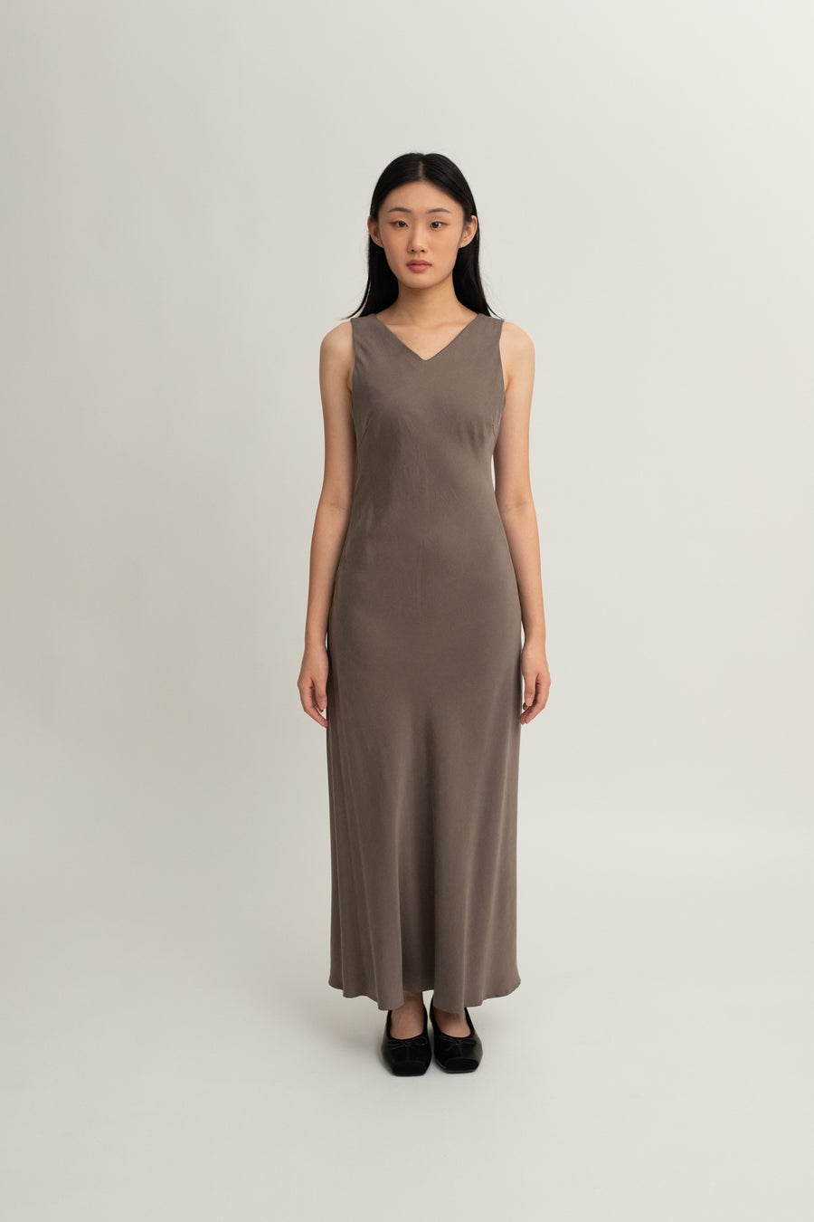 Adeline V-Neck Slip Dress