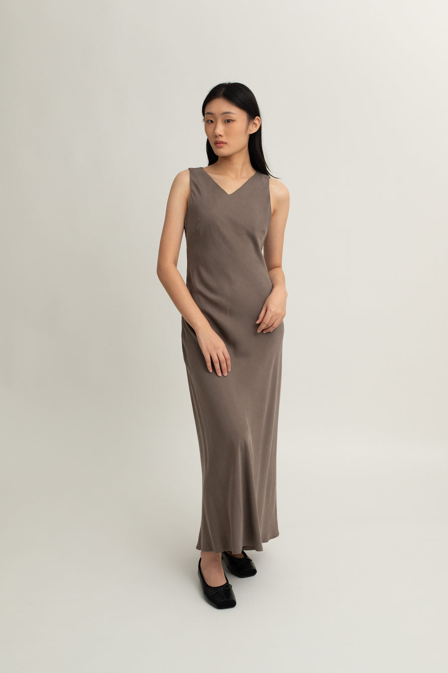 Adeline V-Neck Slip Dress