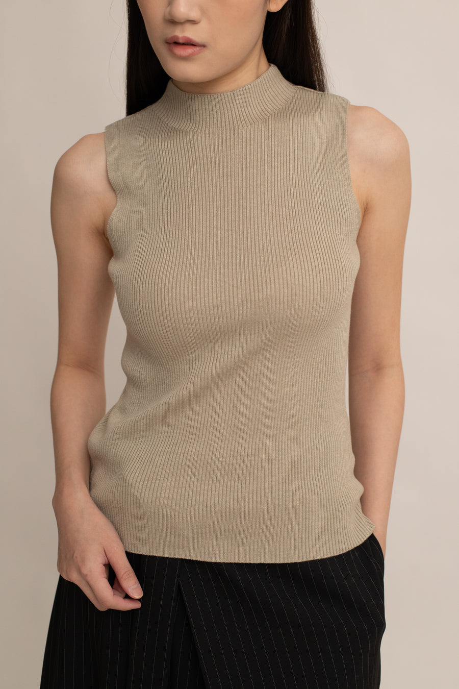 Ashley Ribbed Tank Top