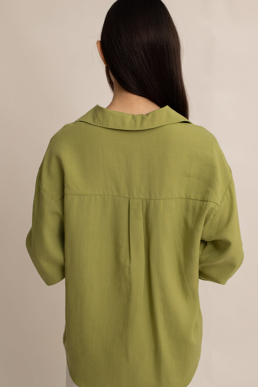 Ayla Wrap Collar Shirt