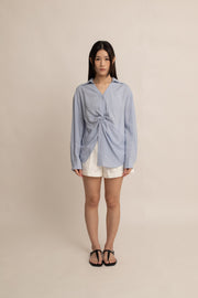 Ayla Wrap Collar Shirt
