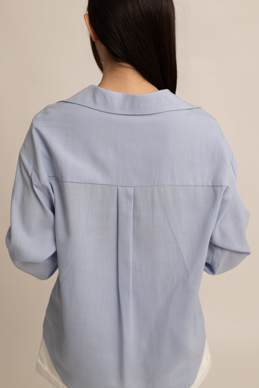 Ayla Wrap Collar Shirt