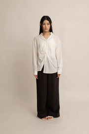 Ayla Wrap Collar Shirt
