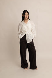 Ayla Wrap Collar Shirt