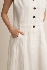 Bonnie Button Dress