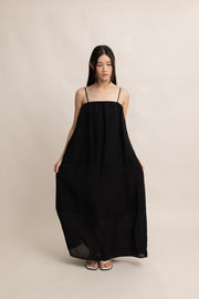 Clara Linen Maxi Dress