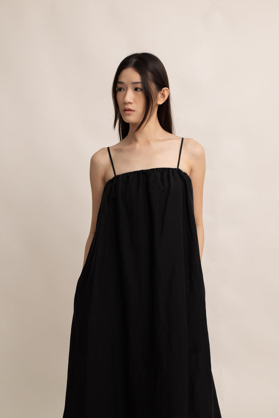 Clara Linen Maxi Dress