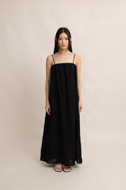 Clara Linen Maxi Dress