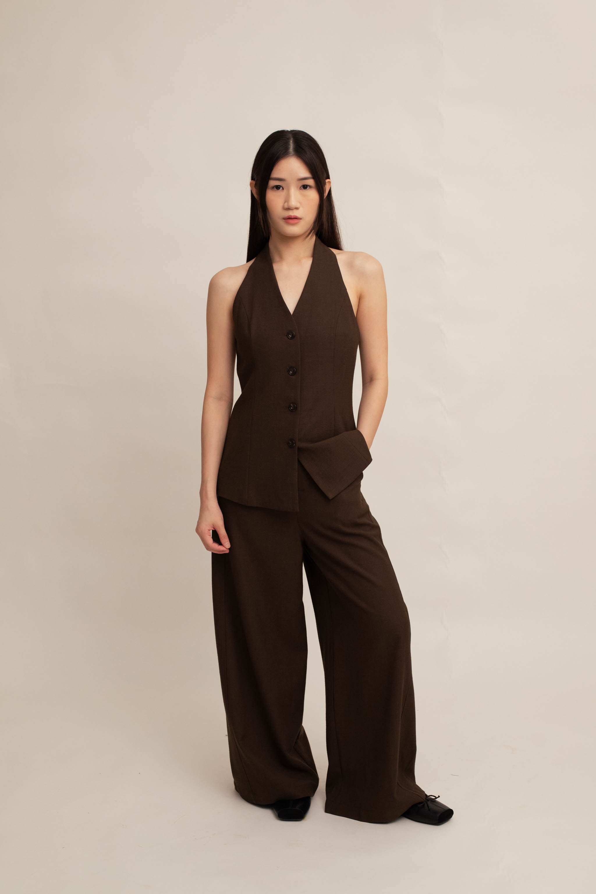 Darcy Vest & Wide-leg Set