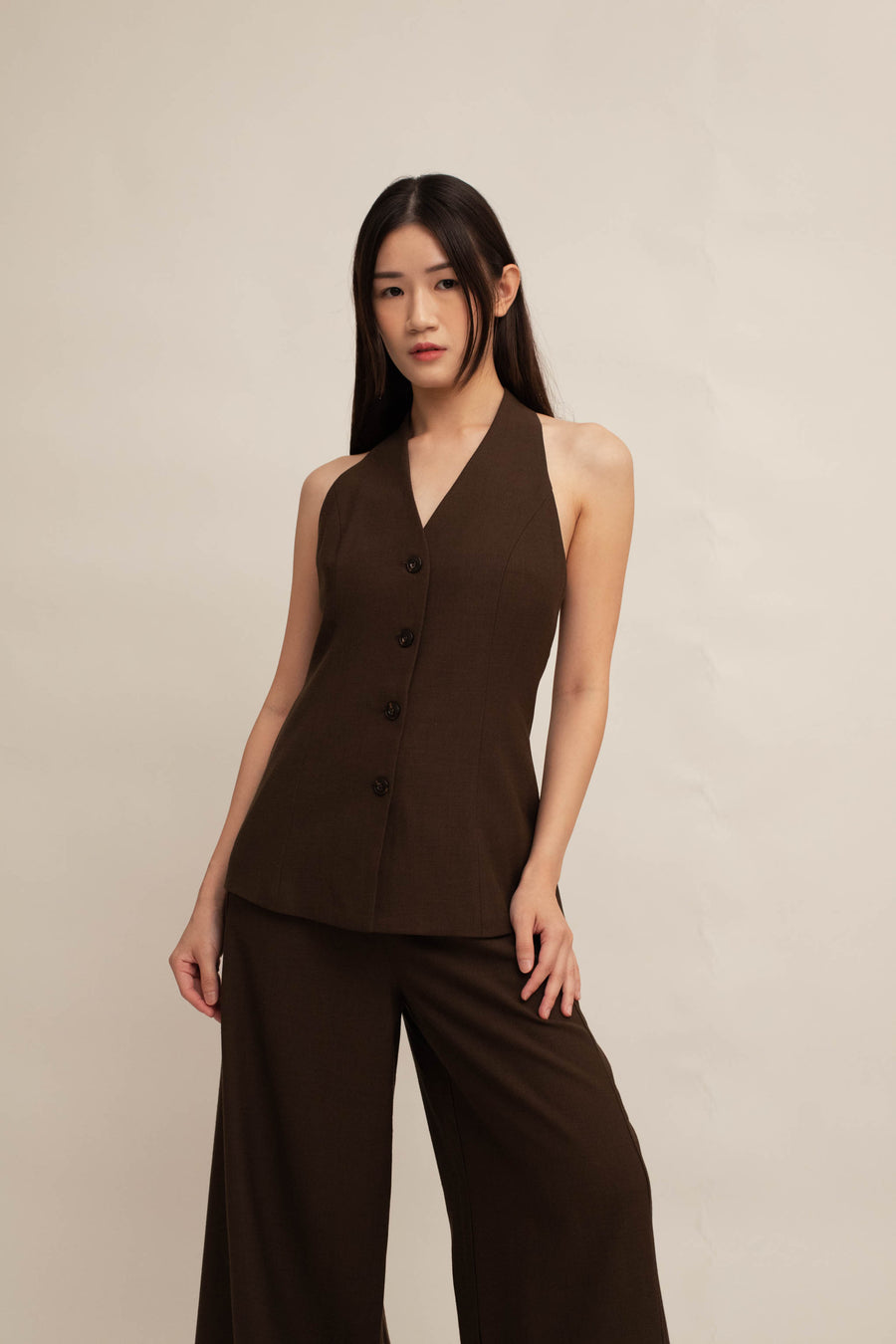 Darcy Vest & Wide-leg Set