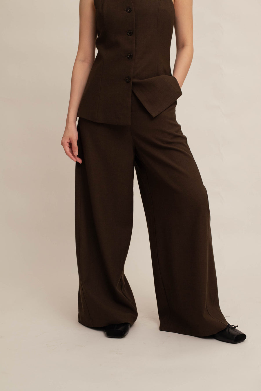 Darcy Vest & Wide-leg Set