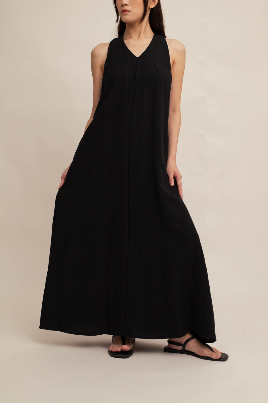 Dion Back-Fold Dress