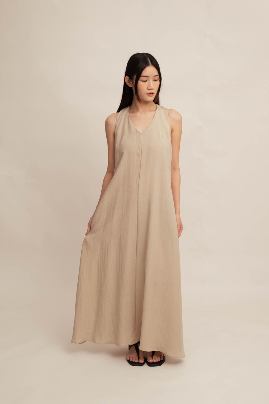 Dion Back-Fold Dress