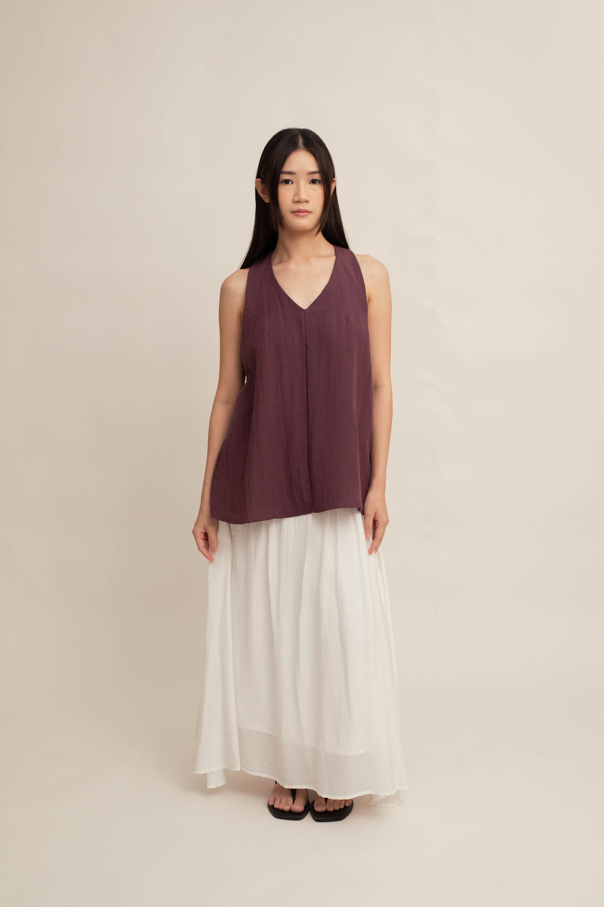 Dion Back-Fold Top