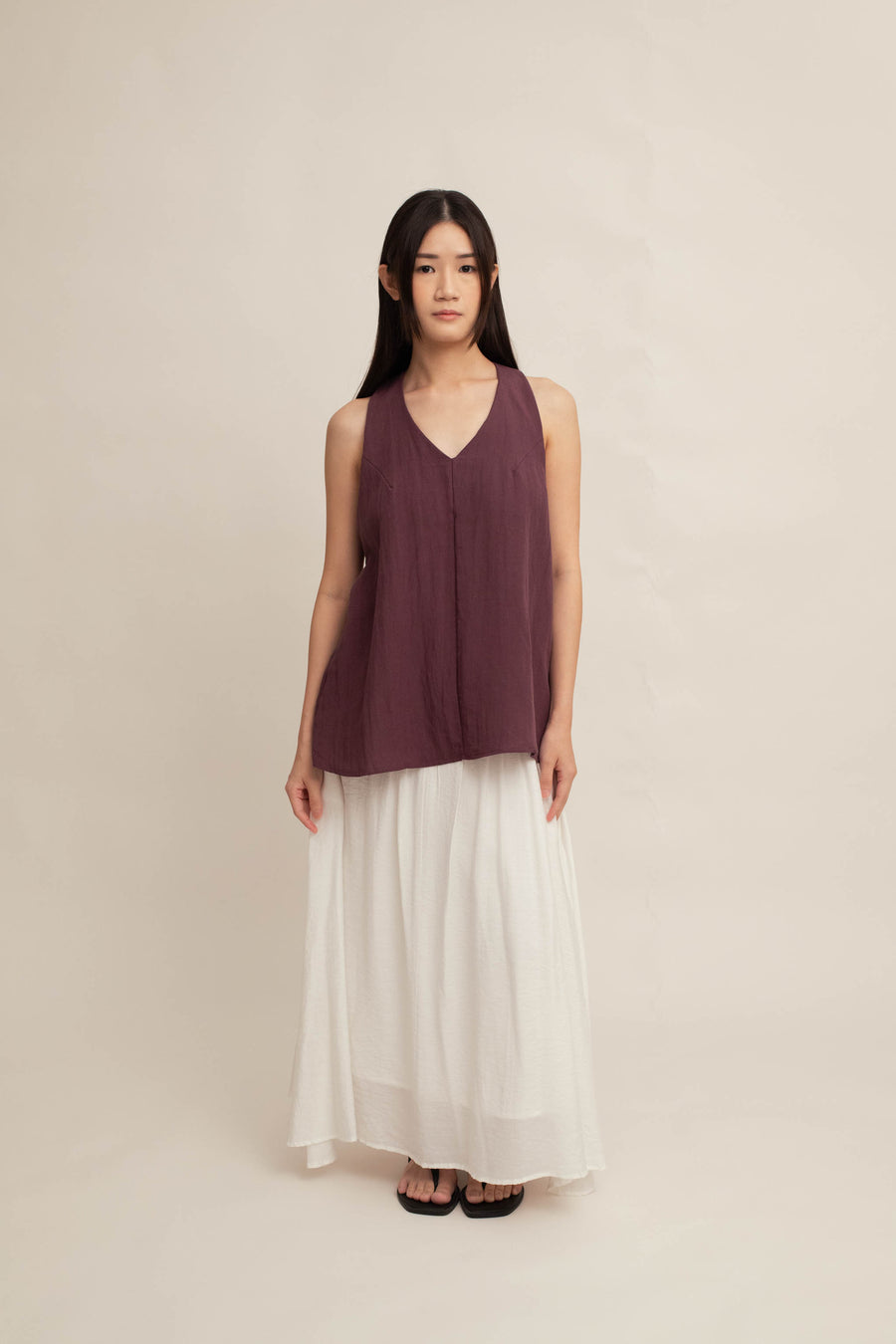 Dion Back-Fold Top