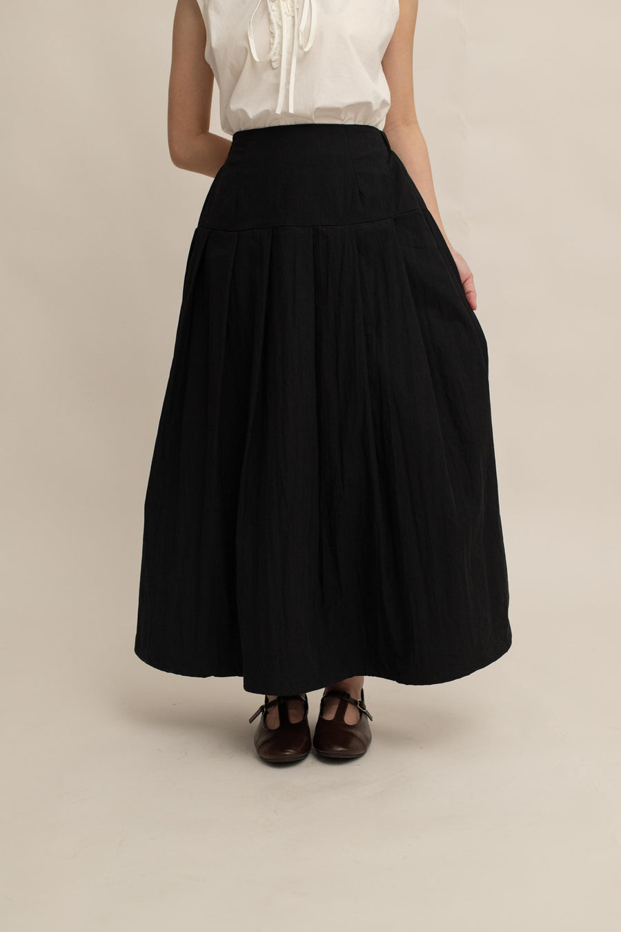 Eden Pleated Skirt