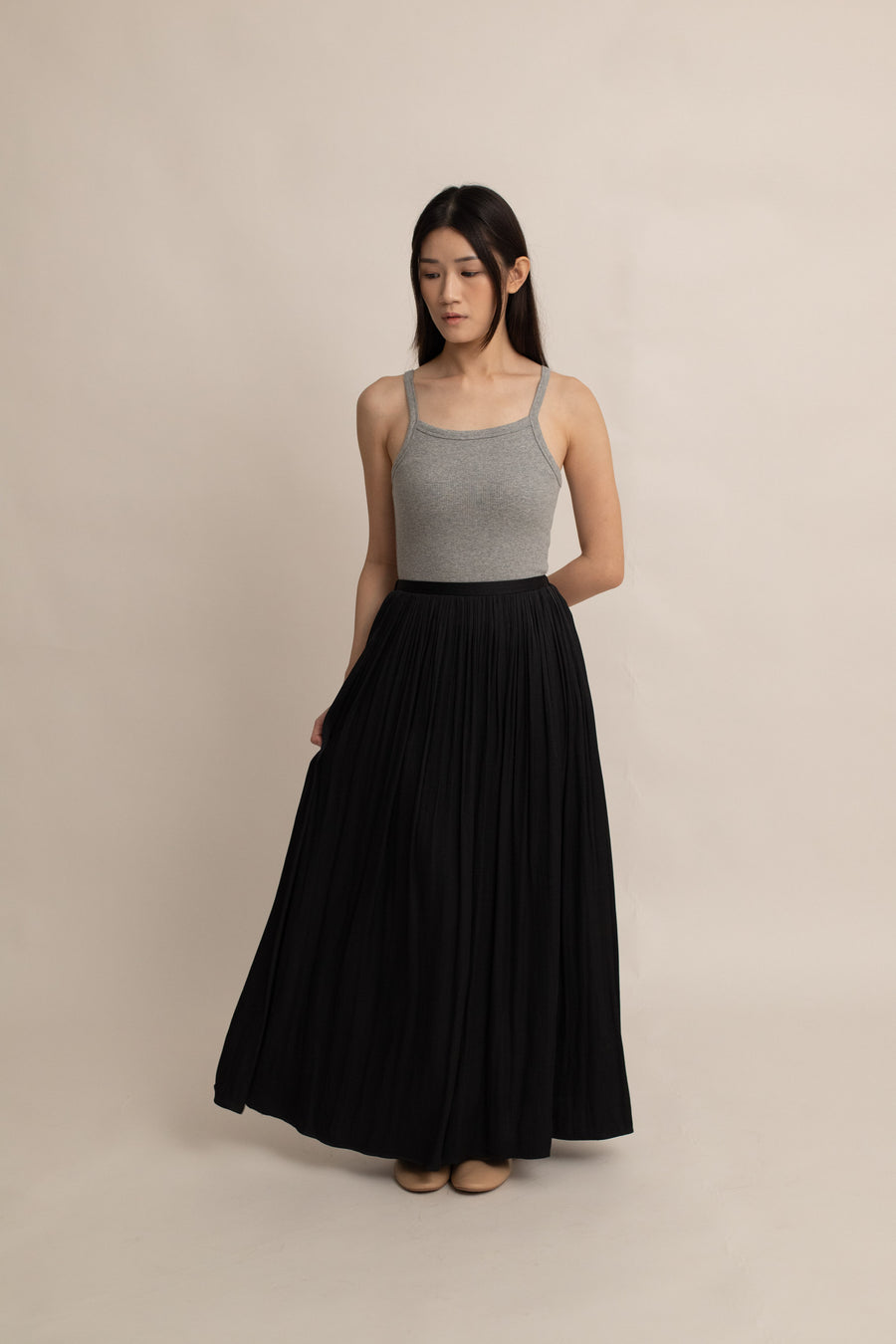 Effie Fluid Drape Skirt
