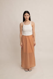 Elara Drawstring Midi Skirt