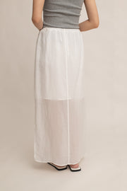 Elara Drawstring Midi Skirt