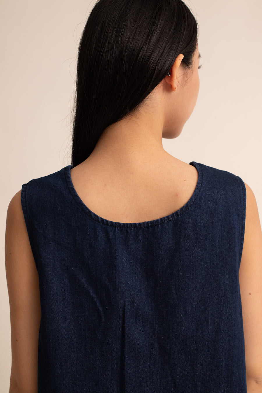 Eloise Denim Shift Dress