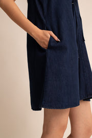 Eloise Denim Shift Dress