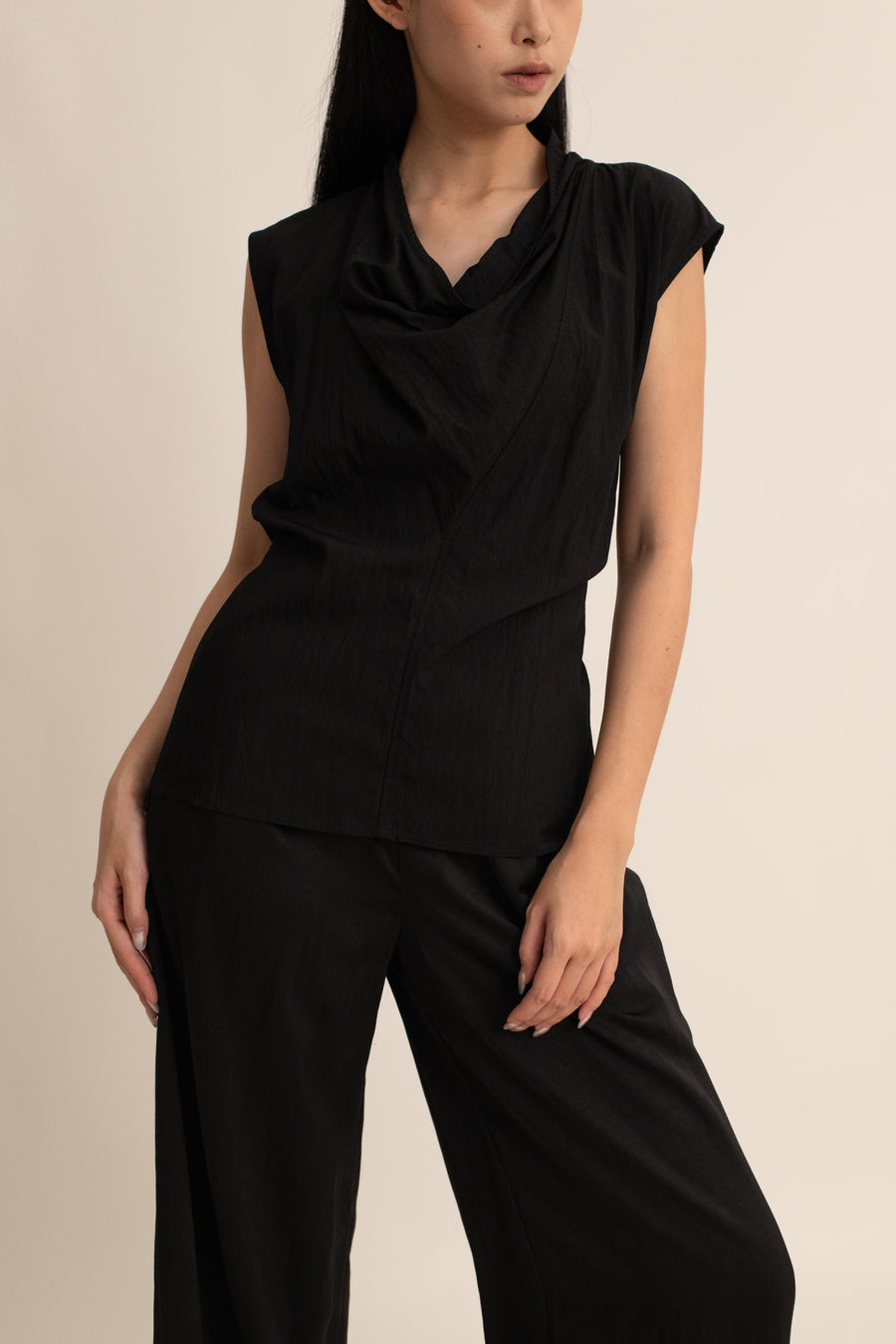 Elora Cowl Neck Top