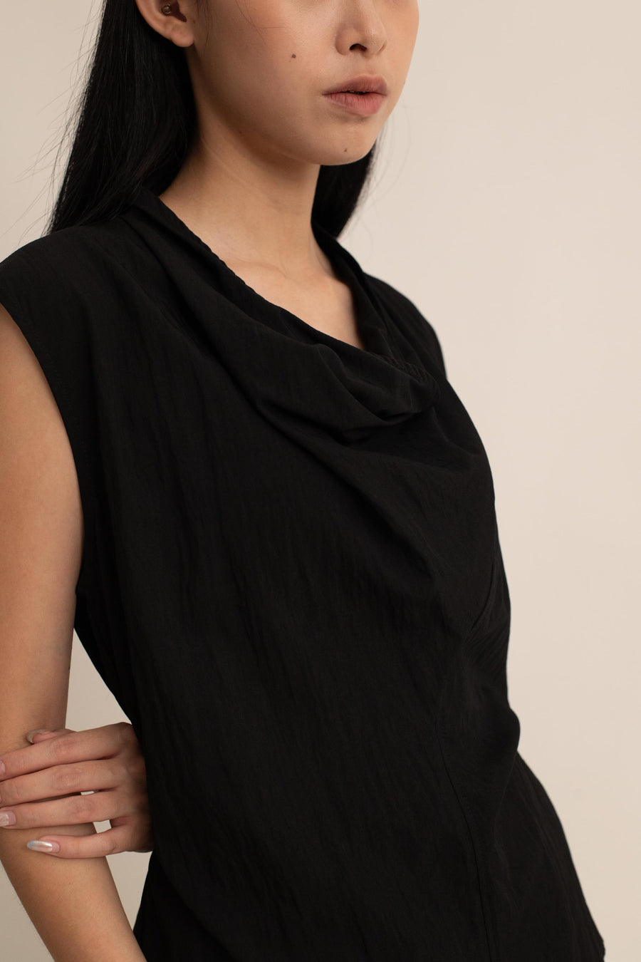 Elora Cowl Neck Top