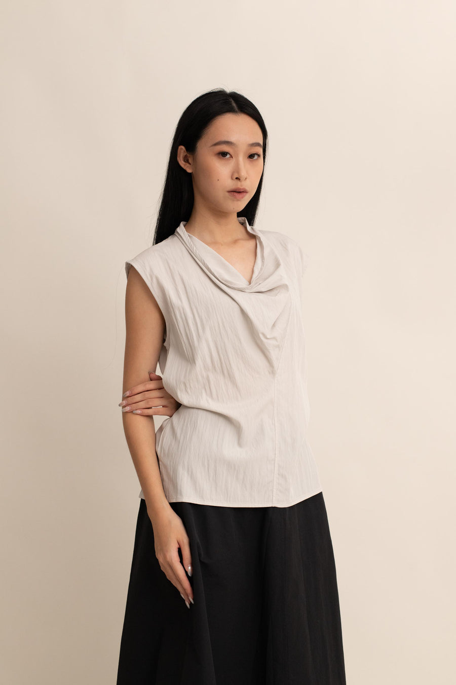 Elora Cowl Neck Top