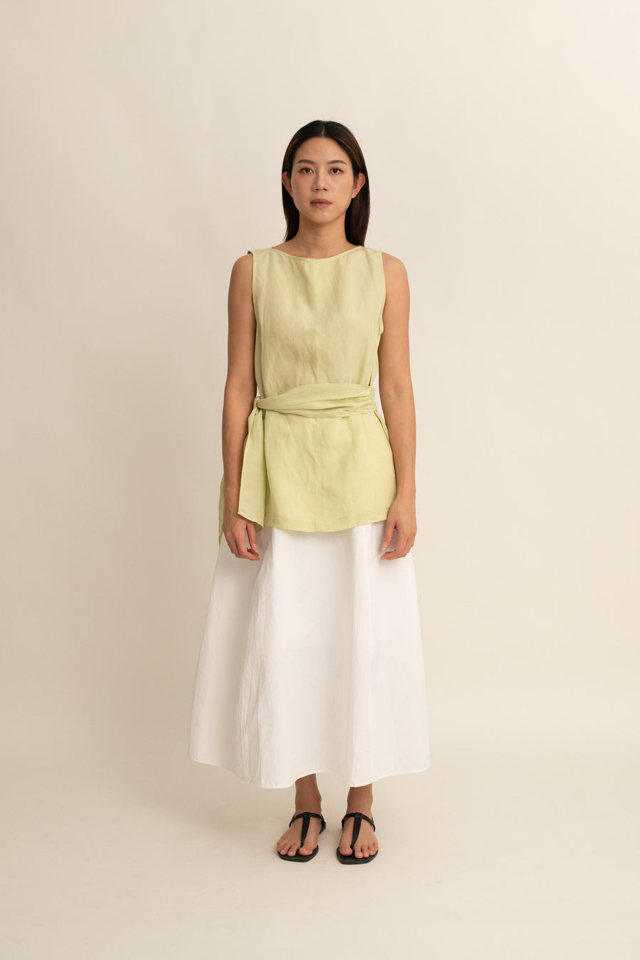 Elyra Tie-Waist Top