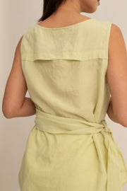 Elyra Tie-Waist Top