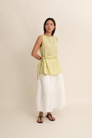Elyra Tie-Waist Top