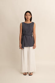 Elyra Tie-Waist Top