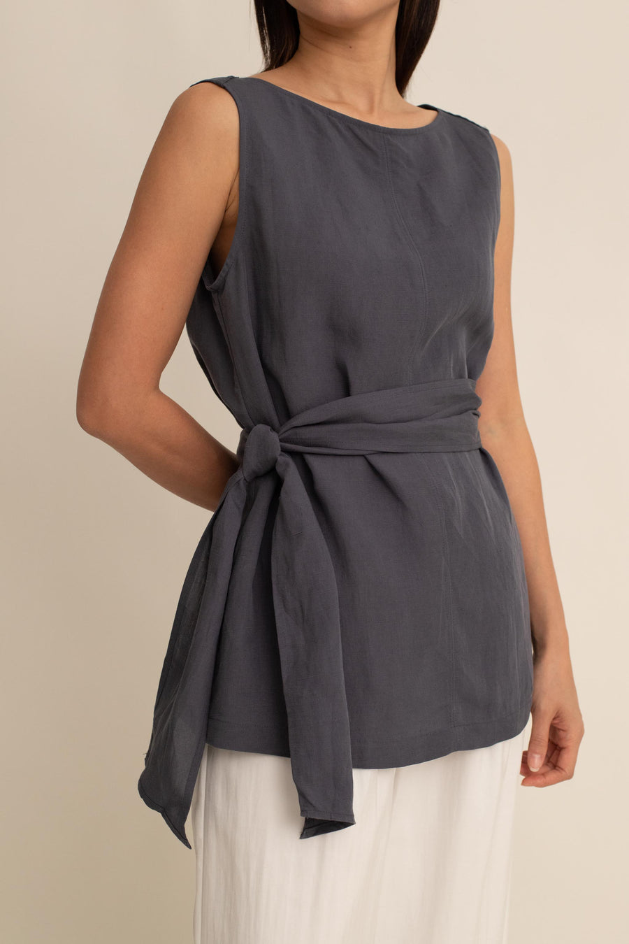 Elyra Tie-Waist Top