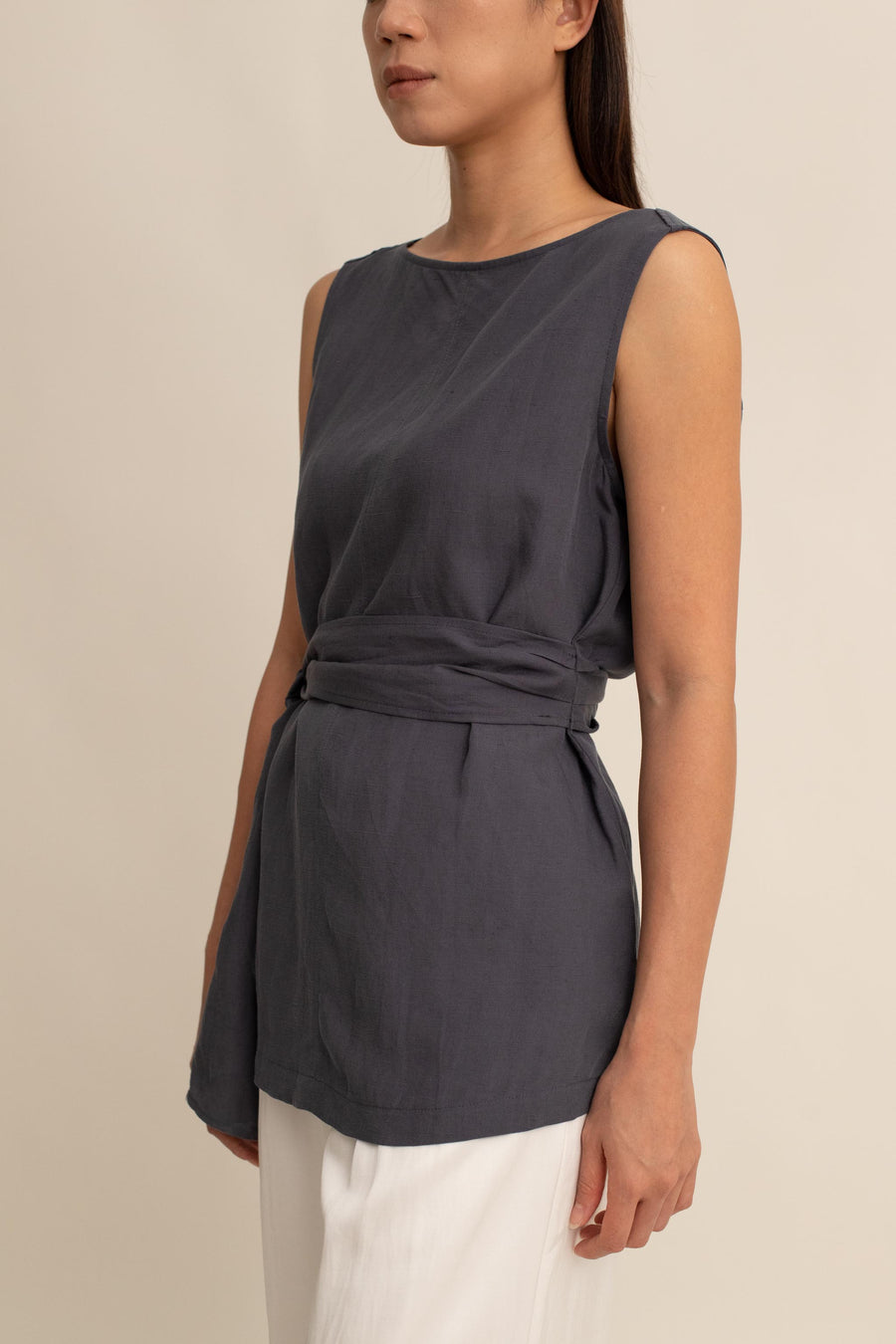 Elyra Tie-Waist Top