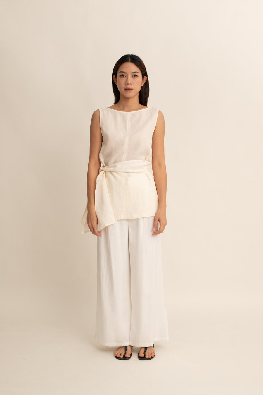 Elyra Tie-Waist Top