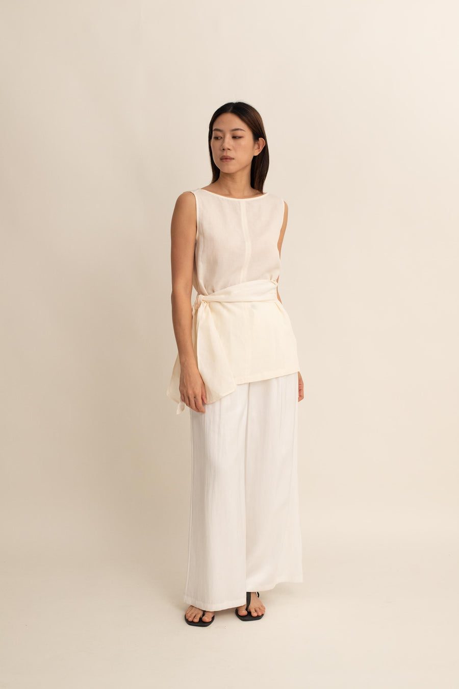 Elyra Tie-Waist Top