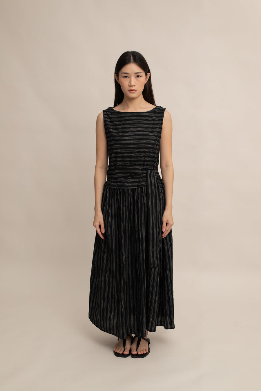 Evangeline Tie-Waist Dress