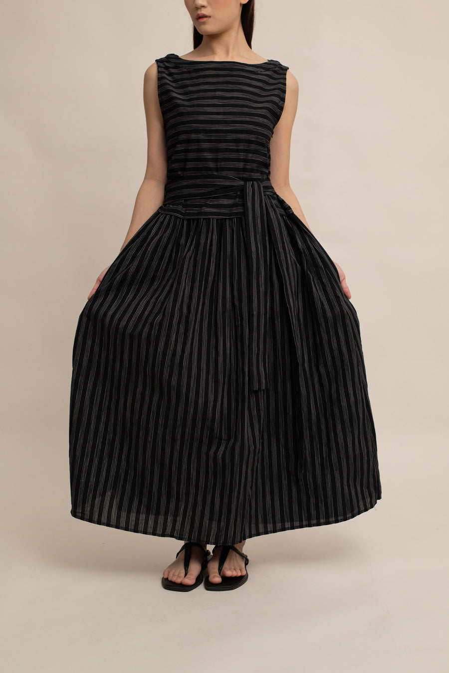 Evangeline Tie-Waist Dress