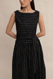 Evangeline Tie-Waist Dress