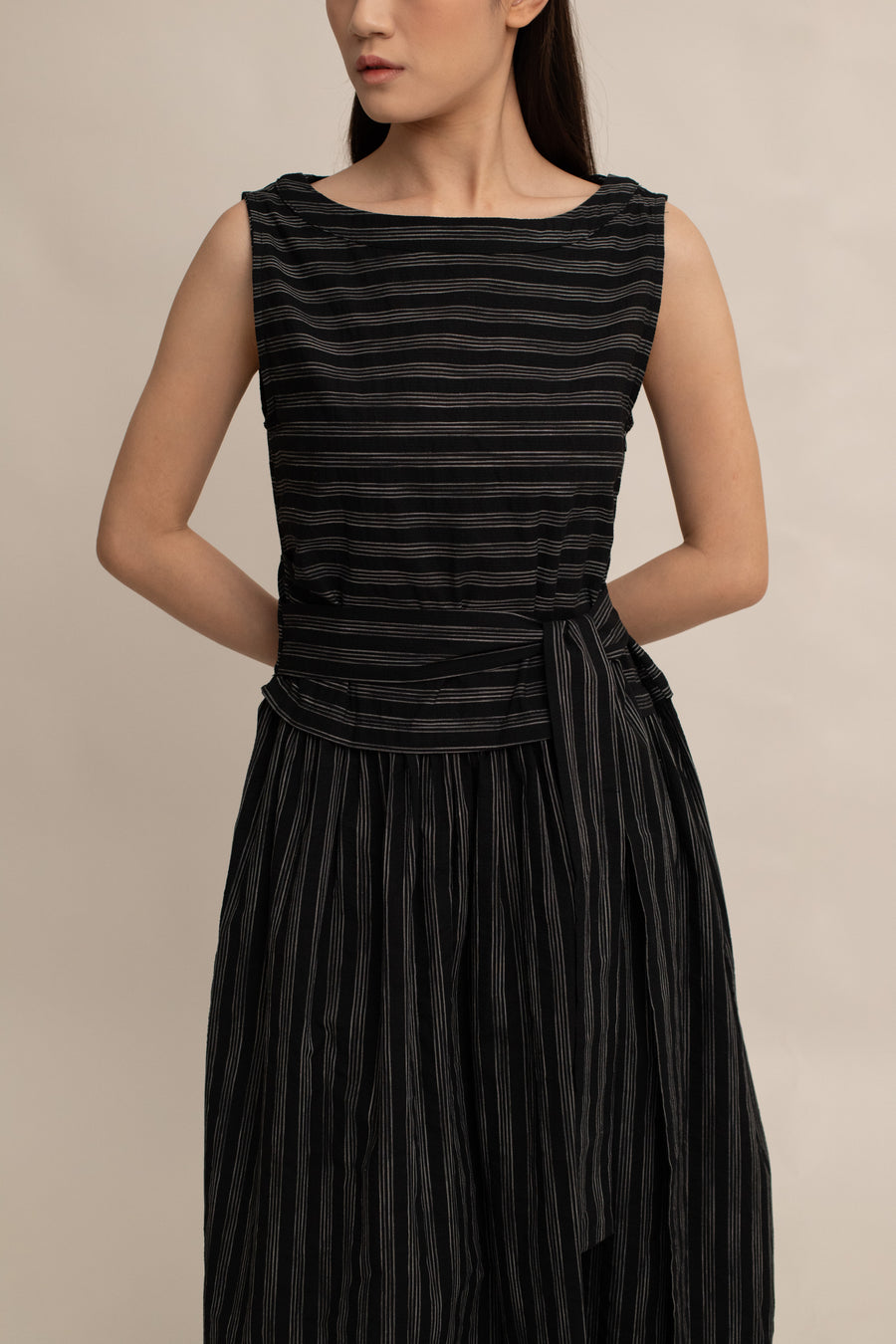 Evangeline Tie-Waist Dress