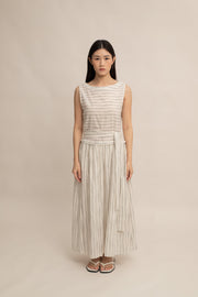 Evangeline Tie-Waist Dress