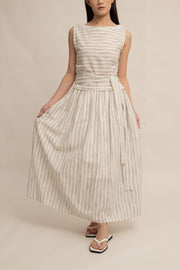 Evangeline Tie-Waist Dress
