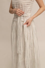 Evangeline Tie-Waist Dress