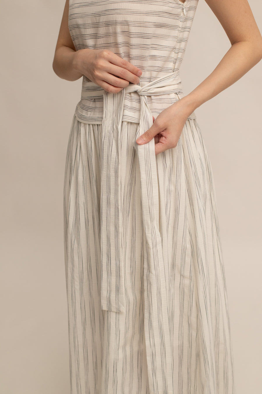 Evangeline Tie-Waist Dress