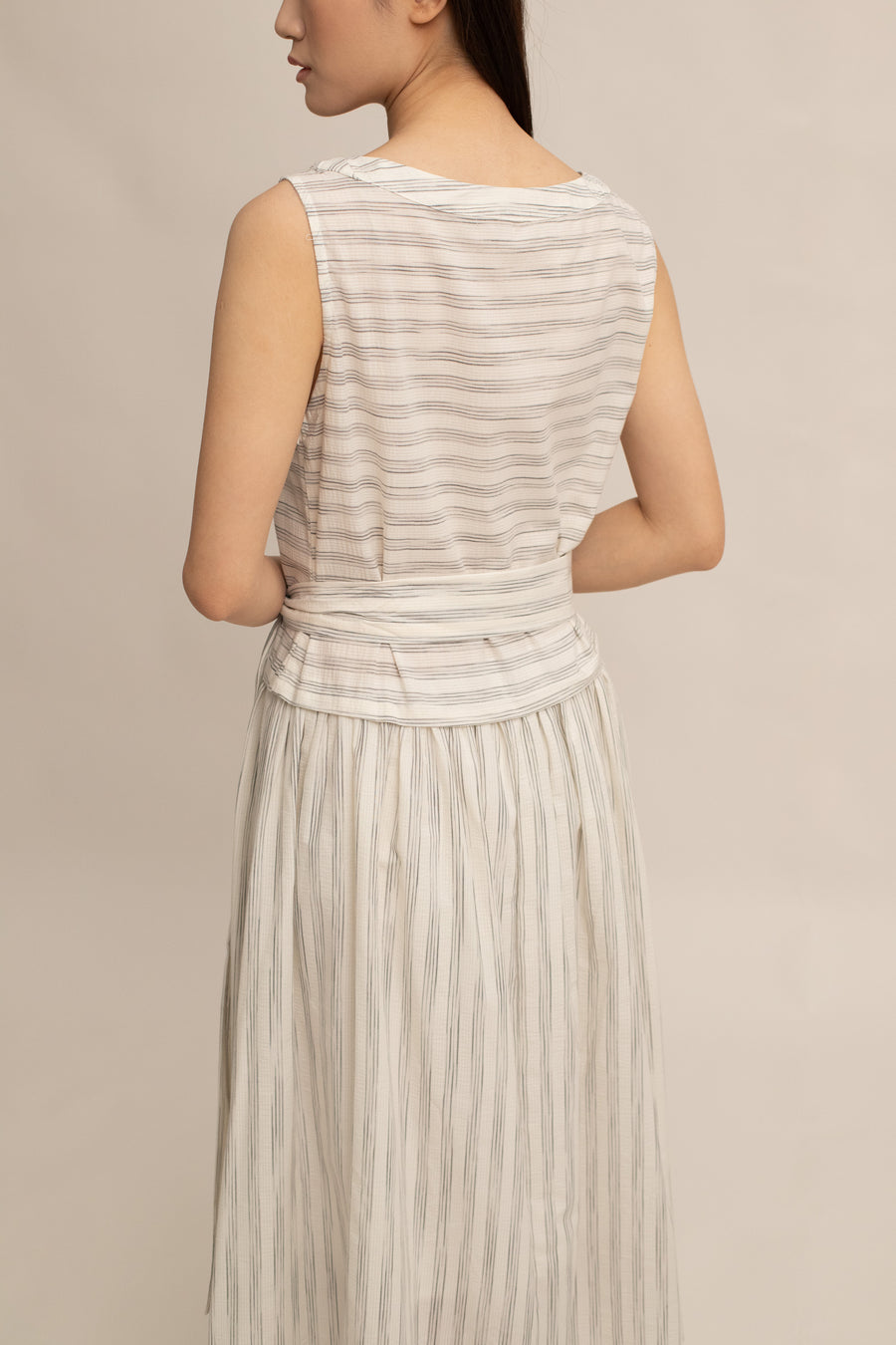 Evangeline Tie-Waist Dress