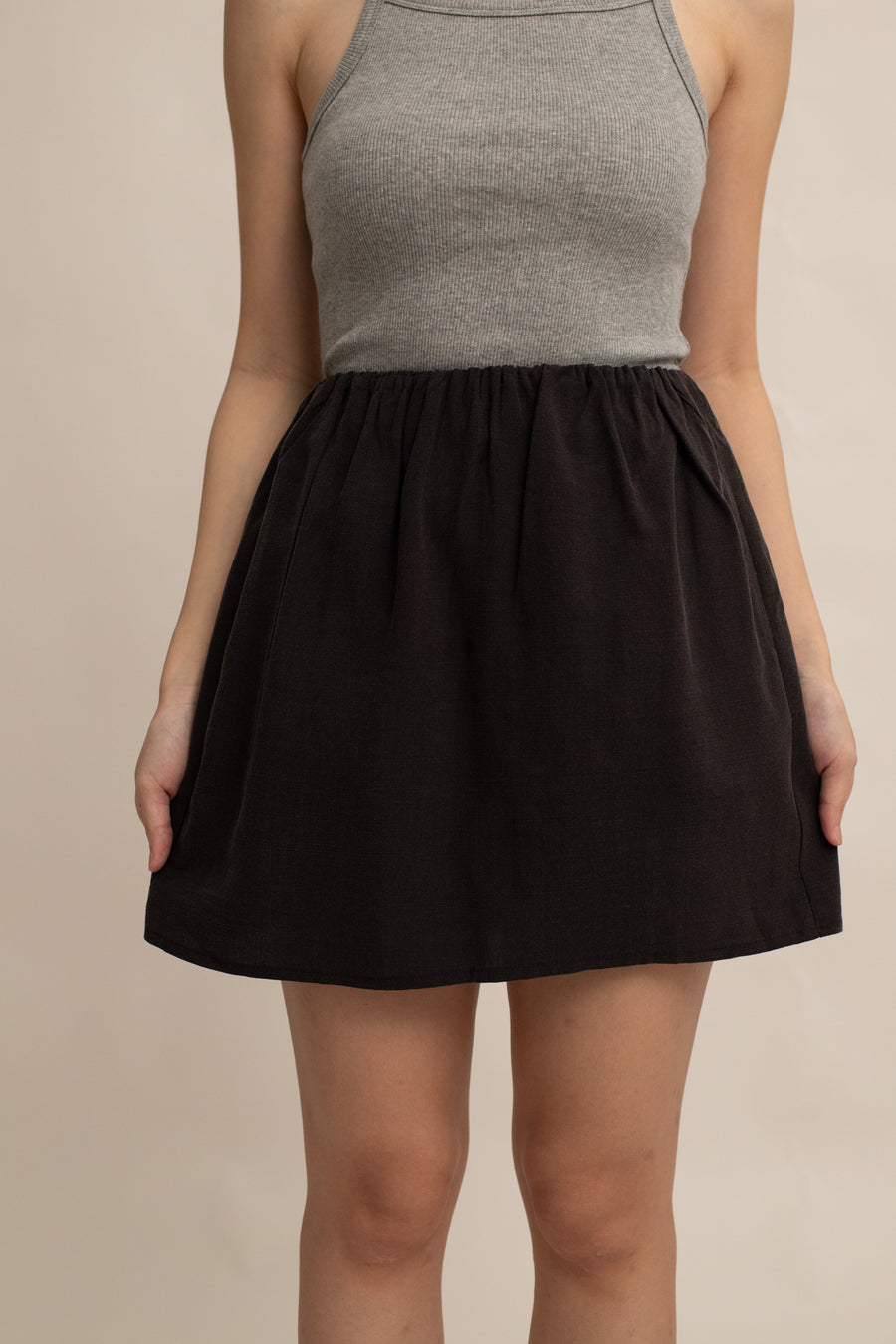 Gemma Linen Mini Skort
