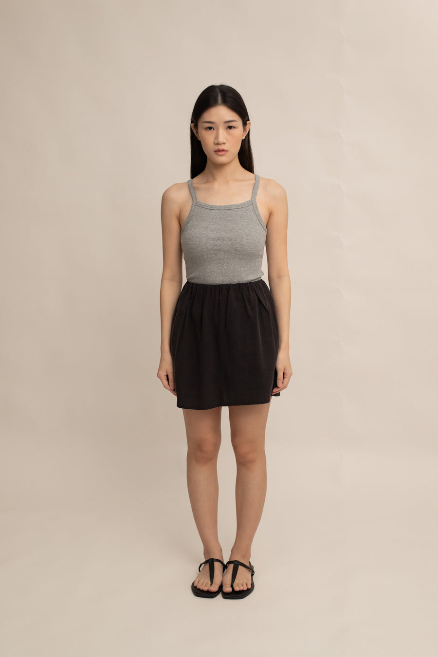 Gemma Linen Mini Skort
