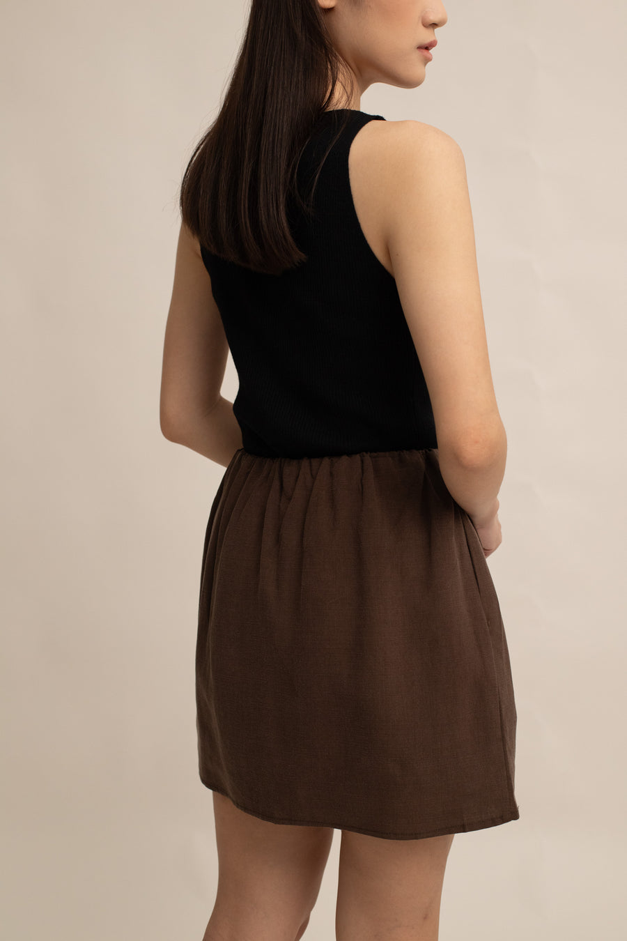 Gemma Linen Mini Skort