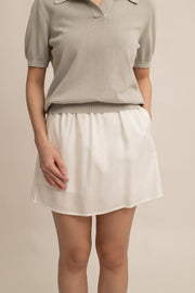Gemma Linen Mini Skort